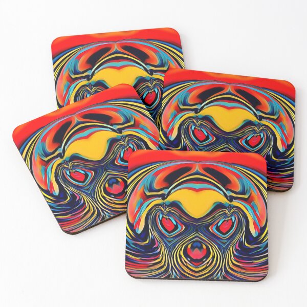 Item preview, Flower Faces - Distorted Floral Explosion 4 designed and sold by Pulse Of Africa.