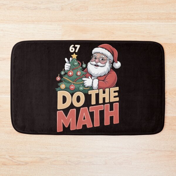 Item preview, Six Seven Meme Christmas Edition – Funny Do the Math 67 Joke designed and sold by Redgiant87x.