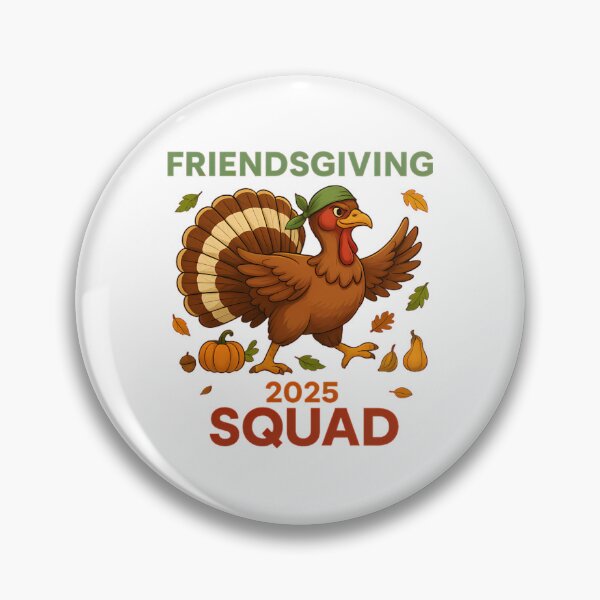 Item preview, Humor Thankful Friendsgiving Friends Turkey Squad Party 90s designed and sold by Daleburuling.