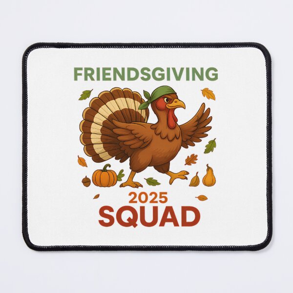 Item preview, Humor Thankful Friendsgiving Friends Turkey Squad Party 90s designed and sold by Daleburuling.