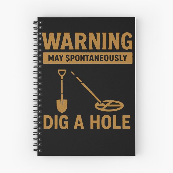 Item preview, Warning May Spontaneously Dig A Hole designed and sold by LuminOrb.