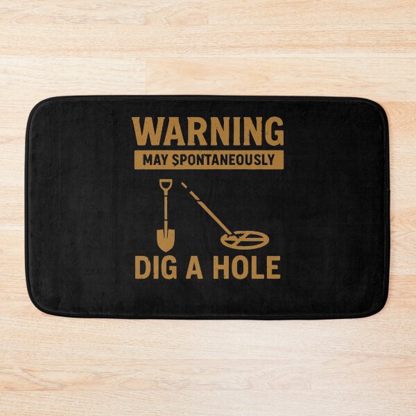 Item preview, Warning May Spontaneously Dig A Hole designed and sold by LuminOrb.