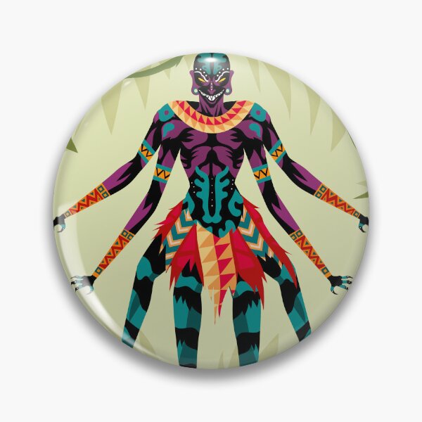 Item preview, anansi african spider deity in the jungle designed and sold by matintheworld ( delcarmat ).