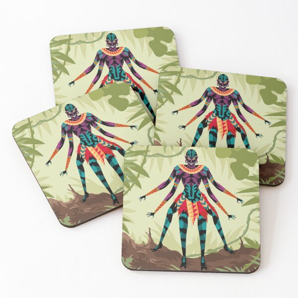 Item preview, anansi african spider deity in the jungle designed and sold by matintheworld ( delcarmat ).