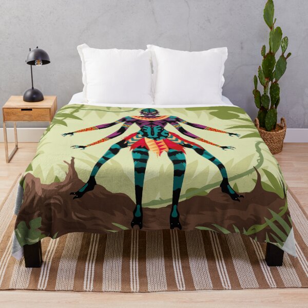 Item preview, anansi african spider deity in the jungle designed and sold by matintheworld ( delcarmat ).