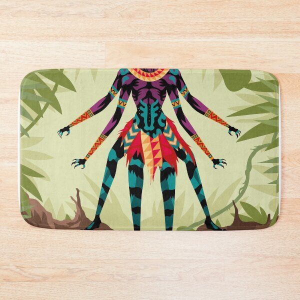 Item preview, anansi african spider deity in the jungle designed and sold by matintheworld ( delcarmat ).