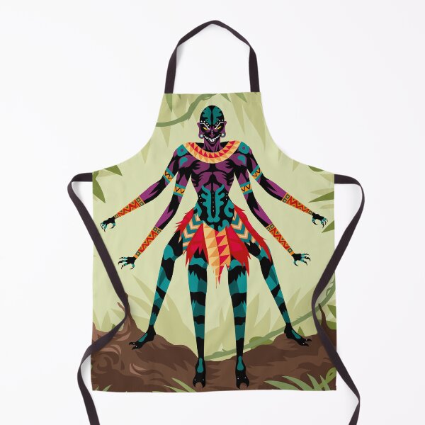 Item preview, anansi african spider deity in the jungle designed and sold by matintheworld ( delcarmat ).