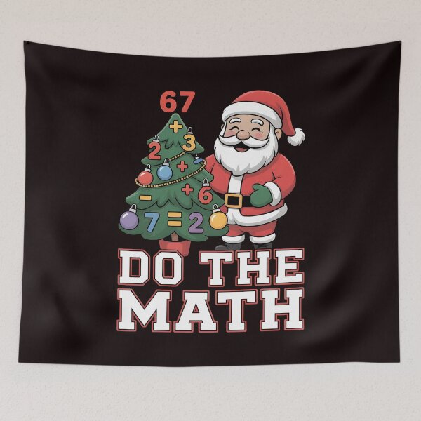 Item preview, Funny Math Teacher Holiday Gift – Do the Math 67 Meme Christmas designed and sold by Redgiant87x.