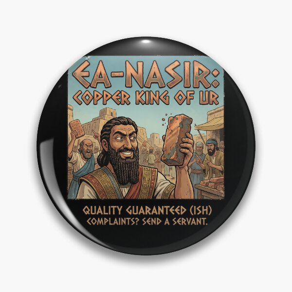 Item preview, Ea-nasir Copper King Ur Ancient History designed and sold by k3rstman1.