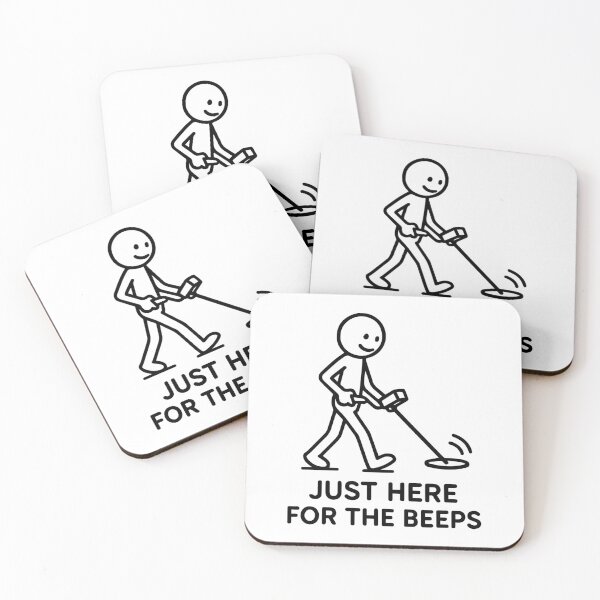 Item preview, Just Here For The Beeps Metal Detecting Fun designed and sold by LuminOrb.