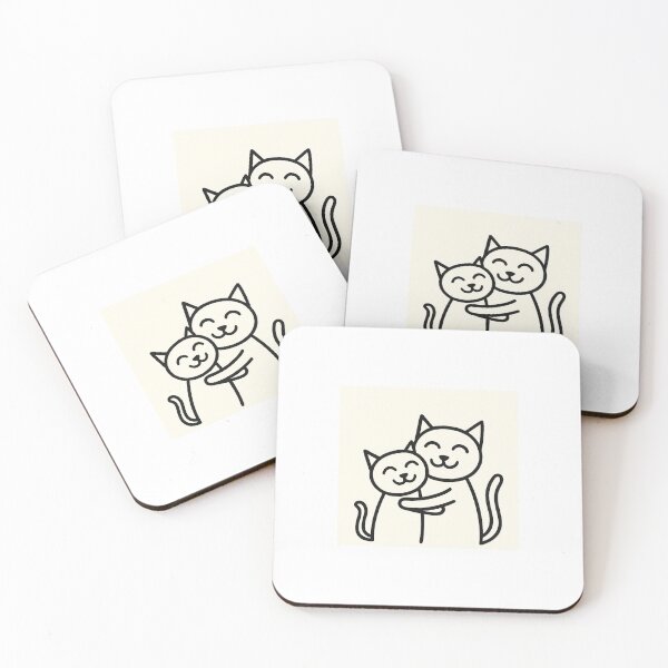Item preview, Cats, cute, cartoon designed and sold by Grimtruths.