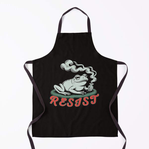 Item preview, Funny Smoking Frog Vintage T-Shirt – Retro Toad Meme Illustration designed and sold by Hussenb.