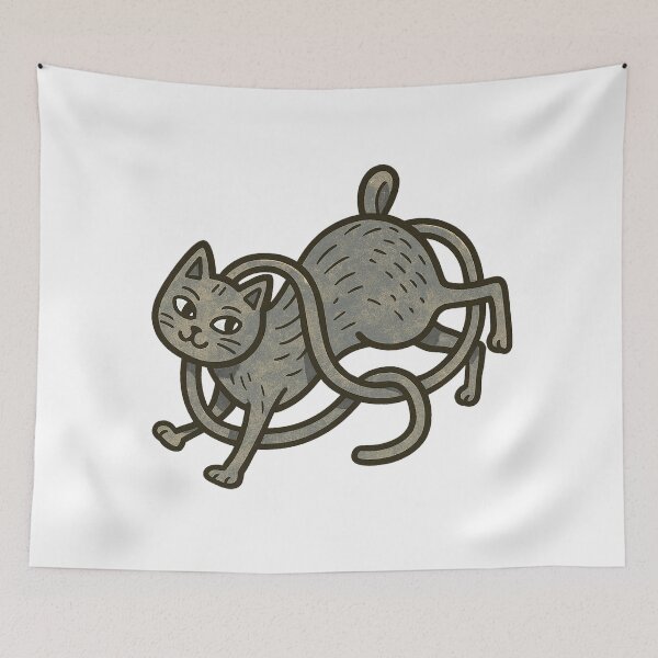 Item preview, Longtail Cat (Doesn’t Protect From Missteps) designed and sold by ChickenFund.