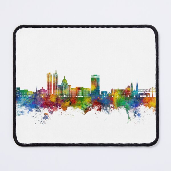 Item preview, Peoria Illinois Skyline designed and sold by ArtPrints.