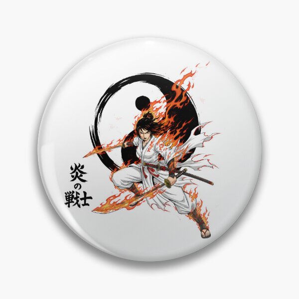 Item preview, Eternal Warrior – Fire Samurai (Her Design - Couples Set) designed and sold by Ahmed-G-Designs.