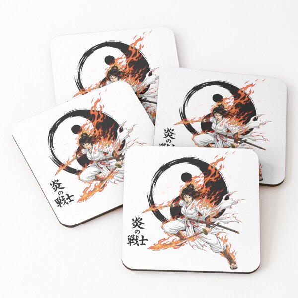 Item preview, Eternal Warrior – Fire Samurai (Her Design - Couples Set) designed and sold by Ahmed-G-Designs.