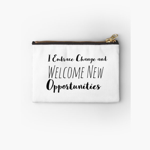 Item preview, I Embrace Change and Welcome New Opportunities – Change Affirmation designed and sold by Camila  Ardila.