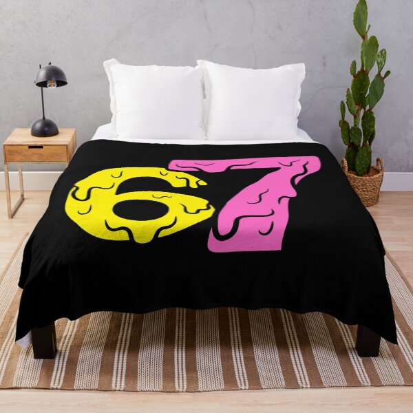 Item preview, 6 7 Viral Trend - Bold Urban Number Graphic designed and sold by WHITE FLAME PRINTS.