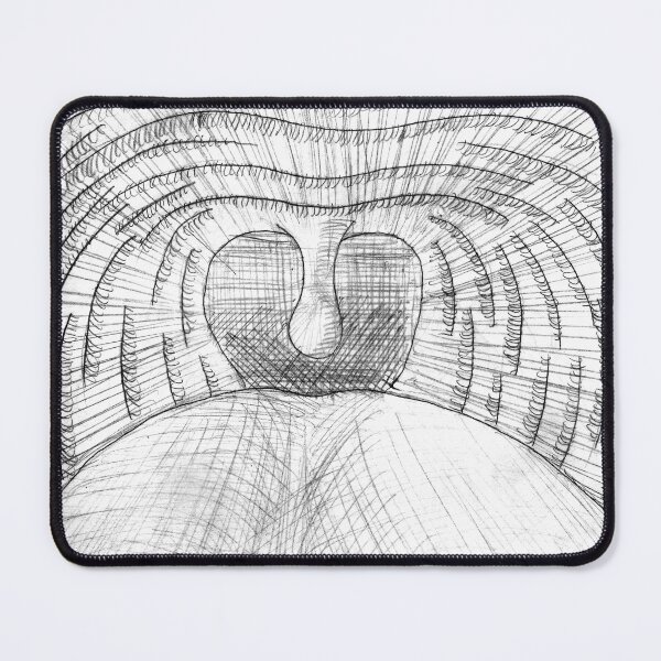 Item preview, The Scream: Throat and Anatomical Expression - Line Art Drawing designed and sold by Keltoi-art.