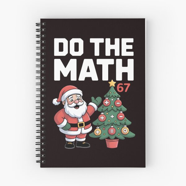 Item preview, Christmas Teacher Humor Meme - Do the Math 67 Six Seven Joke designed and sold by Redgiant87x.