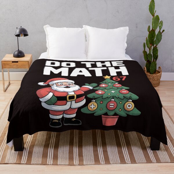 Item preview, Christmas Teacher Humor Meme - Do the Math 67 Six Seven Joke designed and sold by Redgiant87x.