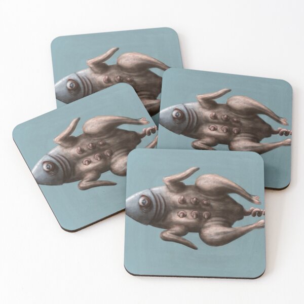 Item preview, Surreal Mutant Fish Creature – Weird Fantasy Art designed and sold by randomslife.