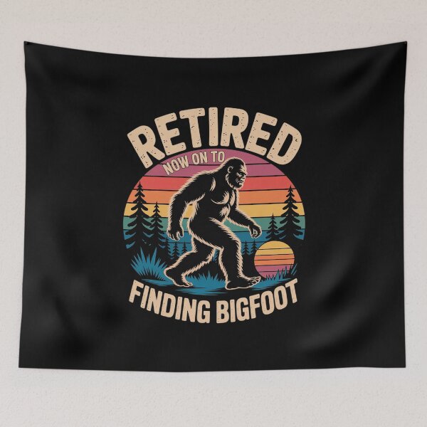 Item preview, Retired Finding Bigfoot Retirement Sasquatch designed and sold by MathisBellanger.