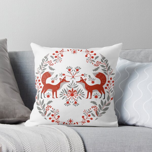 Item preview, Scandinavian folk art, Christmas Fox designed and sold by xiao xuans.