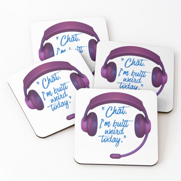 Item preview, Chat, I’m Built Weird Today Headset designed and sold by SloganSauce.