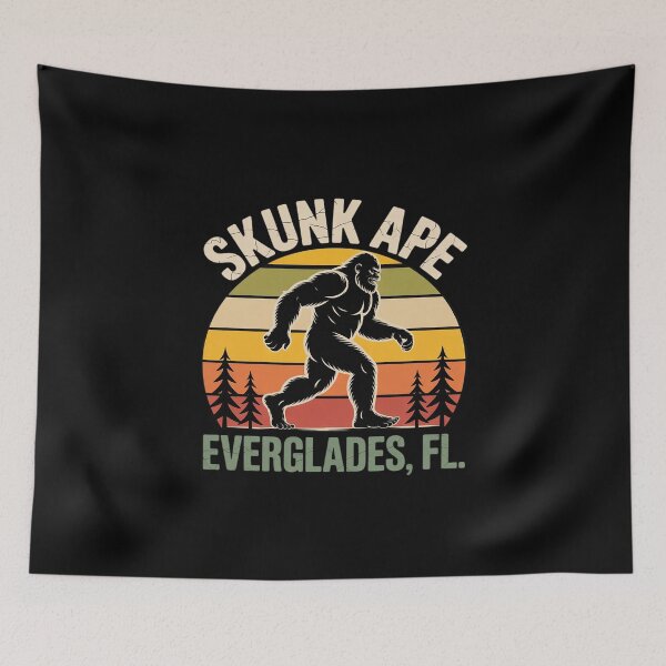 Item preview, Skunk Ape Florida Everglades Bigfoot designed and sold by MathisBellanger.