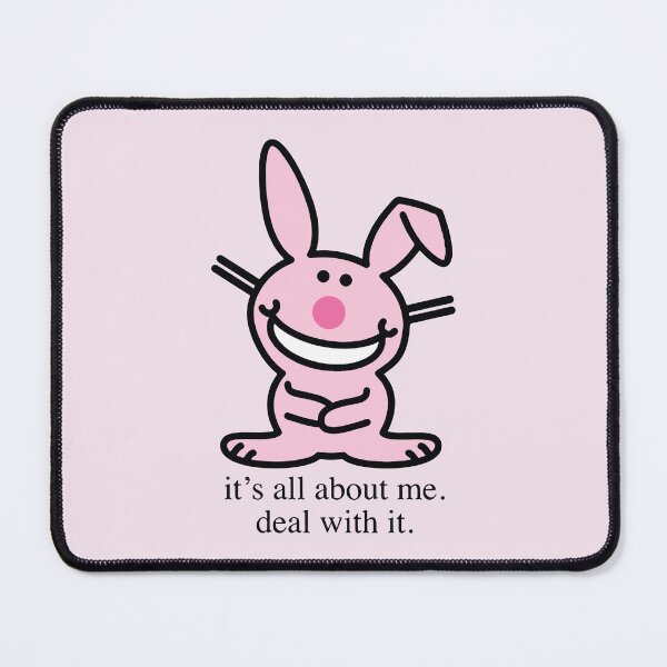 Item preview, It's all about me deal with it funny bunny designed and sold by BrownHorse90s.