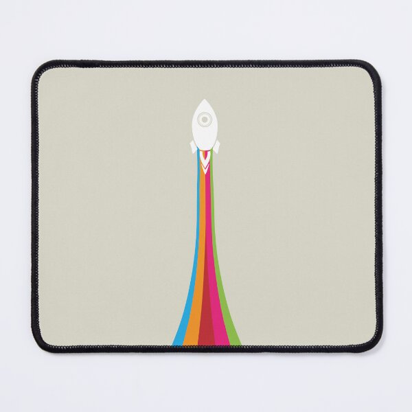 Item preview, Rocket takeoff (rainbow) designed and sold by helengarvey.