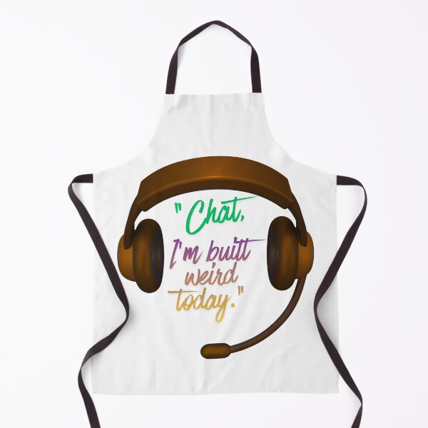 Item preview, Chat, I’m Built Weird Today gold Headset designed and sold by SloganSauce.