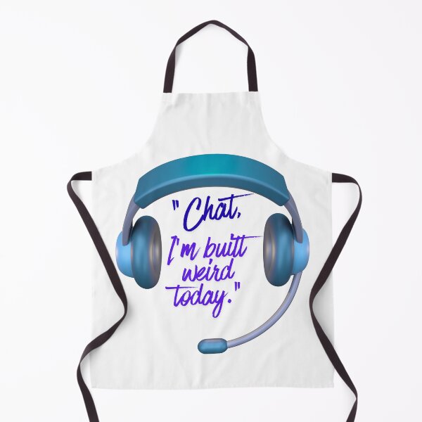 Item preview, Chat, I’m Built Weird Today blue Headset designed and sold by SloganSauce.