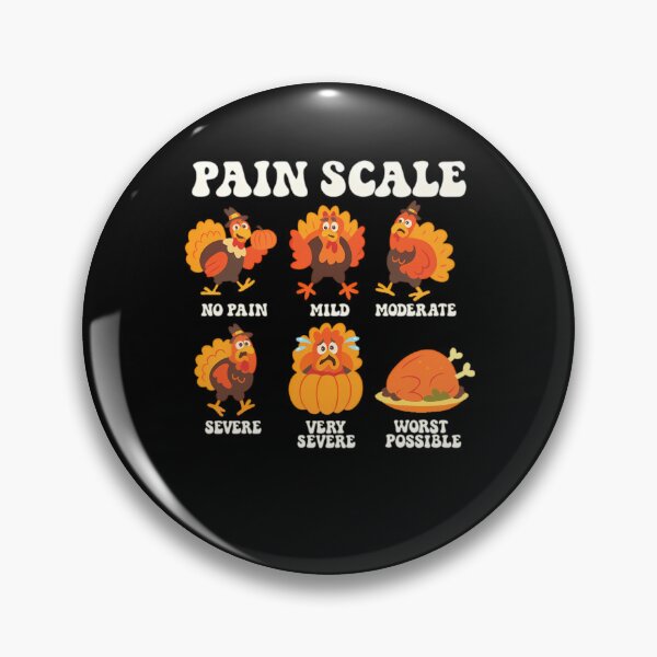 Item preview, Nurse Thanksgiving Funny Vintage Pain Turkey Scale Pain Trauma Assessment designed and sold by PAMELANUNZIO.