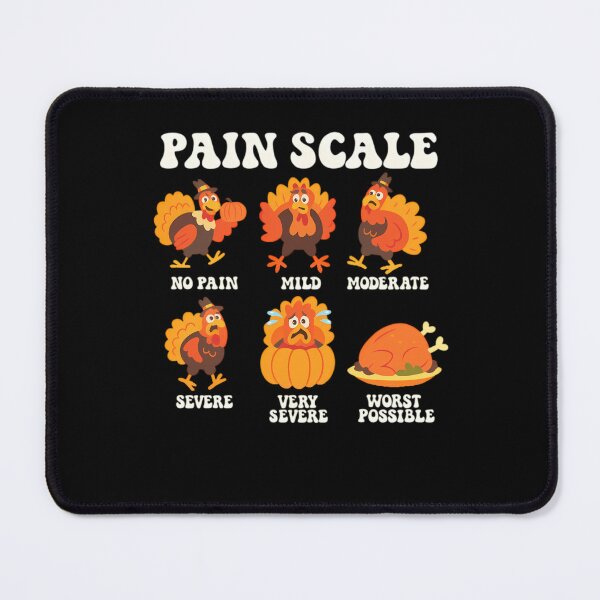 Item preview, Nurse Thanksgiving Funny Vintage Pain Turkey Scale Pain Trauma Assessment designed and sold by PAMELANUNZIO.
