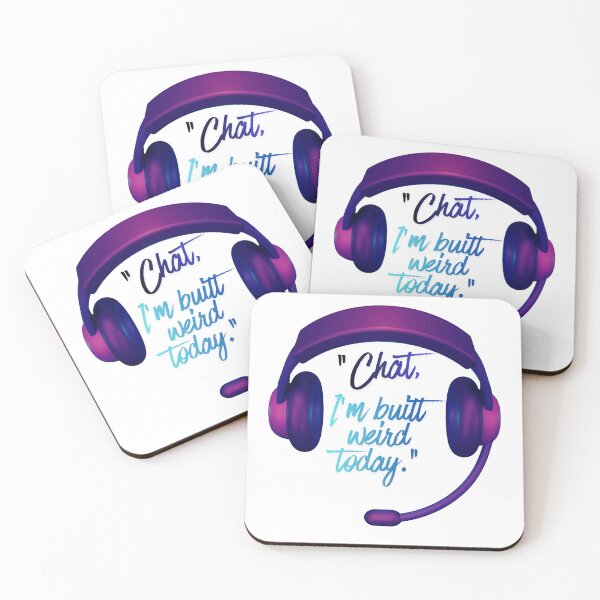 Item preview, Chat, I’m Built Weird Today cool Headset designed and sold by SloganSauce.