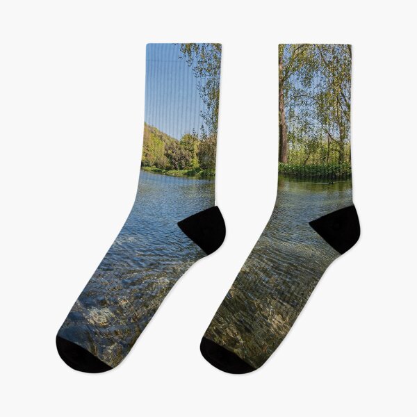 Item preview, Swanbourne Lake in early Spring designed and sold by HazyApplePhoto.