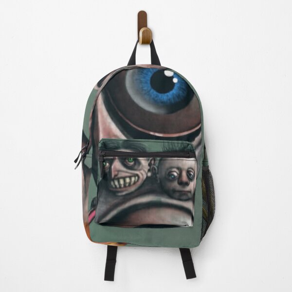 Item preview, "Surreal Big-Eyed Creature with Strange Companions designed and sold by randomslife.