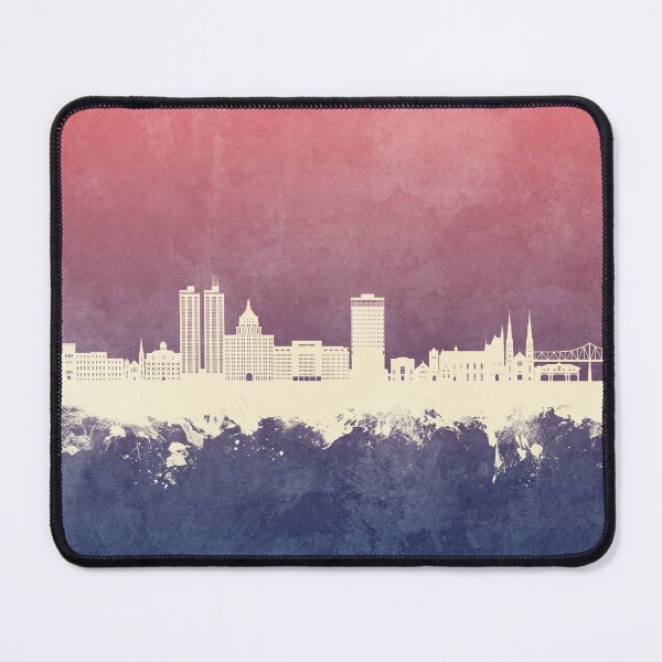 Item preview, Peoria Illinois Skyline designed and sold by ArtPrints.