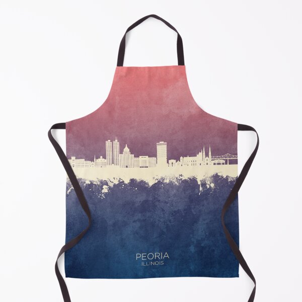 Item preview, Peoria Illinois Skyline designed and sold by ArtPrints.