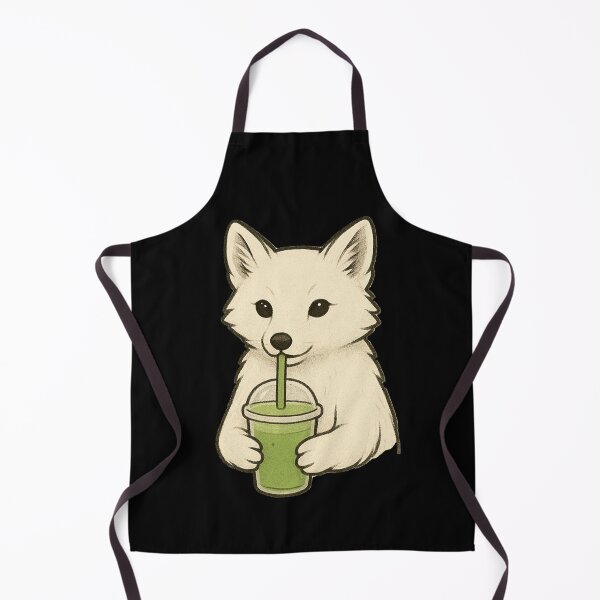 Item preview, drink matcha with Arctic Fox designed and sold by Ach&Koor.