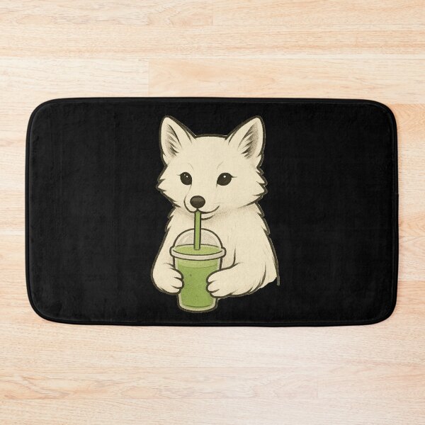 Item preview, drink matcha with Arctic Fox designed and sold by Ach&Koor.