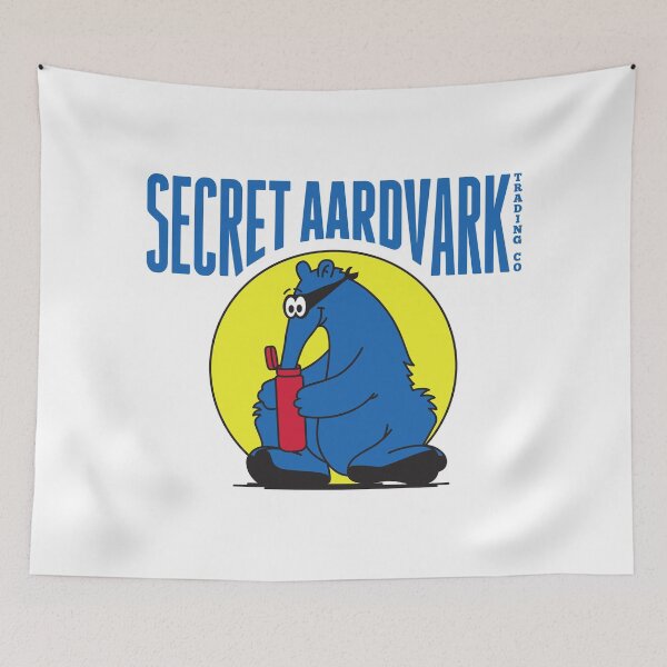 Item preview, Secret Aardvark Logo designed and sold by RubenCRM.