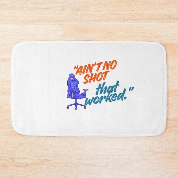 Item preview, Ain’t No Shot That Worked Gaming Quote designed and sold by SloganSauce.