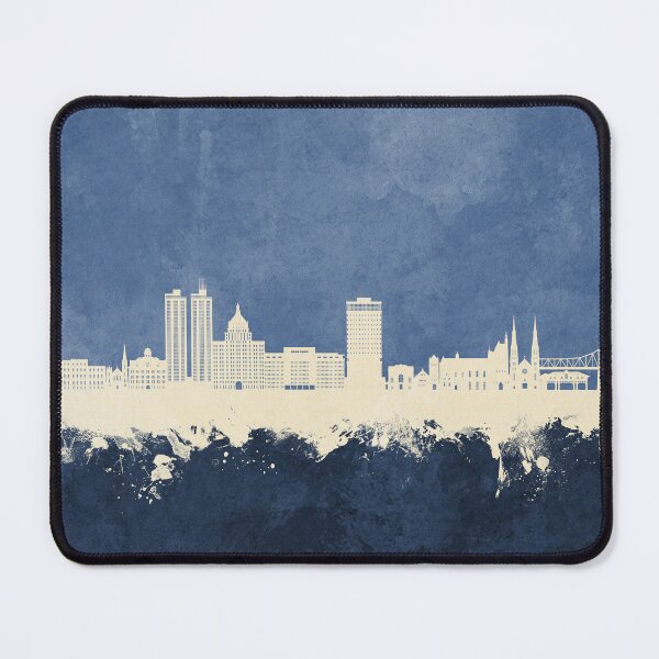 Item preview, Peoria Illinois Skyline designed and sold by ArtPrints.