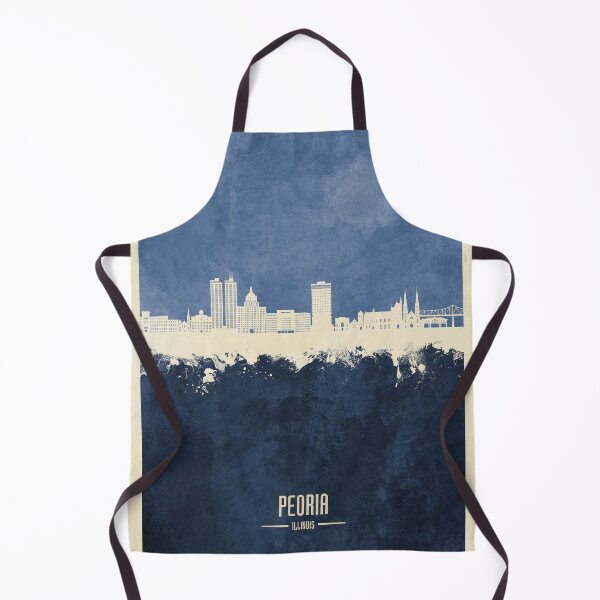 Item preview, Peoria Illinois Skyline designed and sold by ArtPrints.