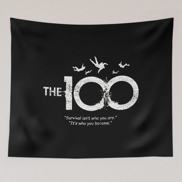 Item preview, The 100 Series Quotes Movies Fan Art designed and sold by DebbieEganCo.
