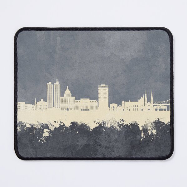 Item preview, Peoria Illinois Skyline designed and sold by ArtPrints.