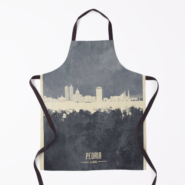 Item preview, Peoria Illinois Skyline designed and sold by ArtPrints.